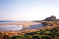 Bamburgh Beach, Northumberland, UK