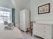 Bedroom at Eider Self-catering Cottage in Warren Mill, Northumberland, UK