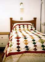 Twin Bedroom at 8 The Maltings self-catering apartment